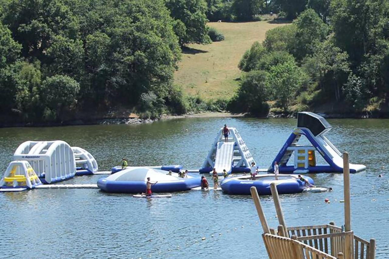 Maison Pour 4 A La Campagne Avec Piscine Commequiers Exteriör bild